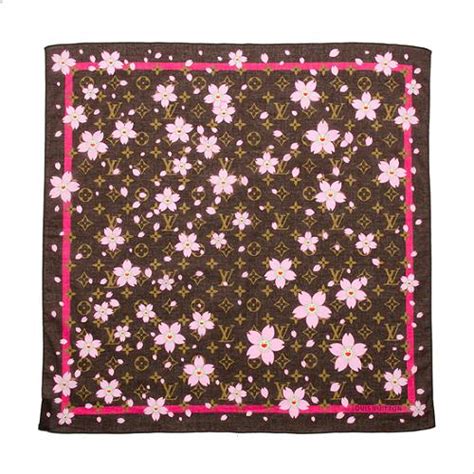 louis vuitton cherry blossom scarf|louis vuitton blossom collection.